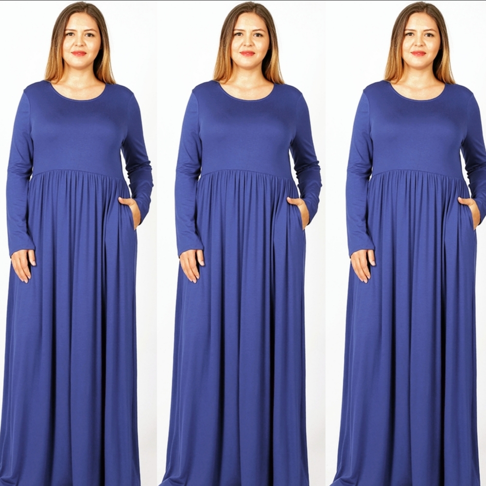 Plus Maxi Dress
